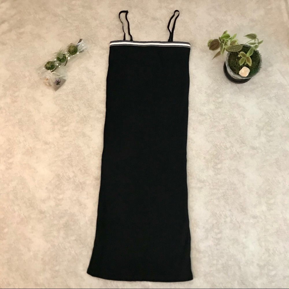 NWOT American Apparel Black Knit Dress Size Medium